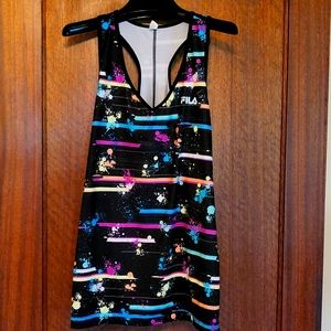 Fila Paint Splatter Exercise Tank XL